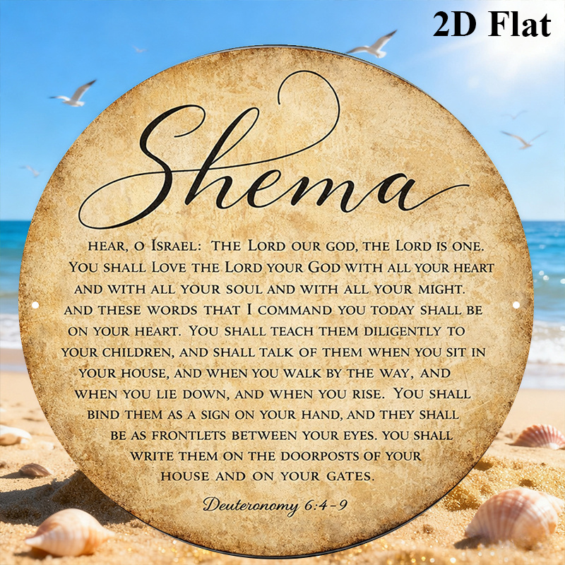 Art & Craft Voucher Code - CIFBUY Vintage Judaica Scripture Aluminum Wall