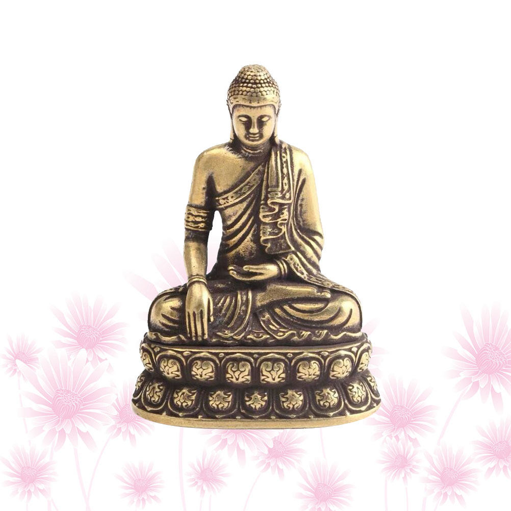 Artwork Craft - Pure Copper Sakyamuni Buddha Statue Premium