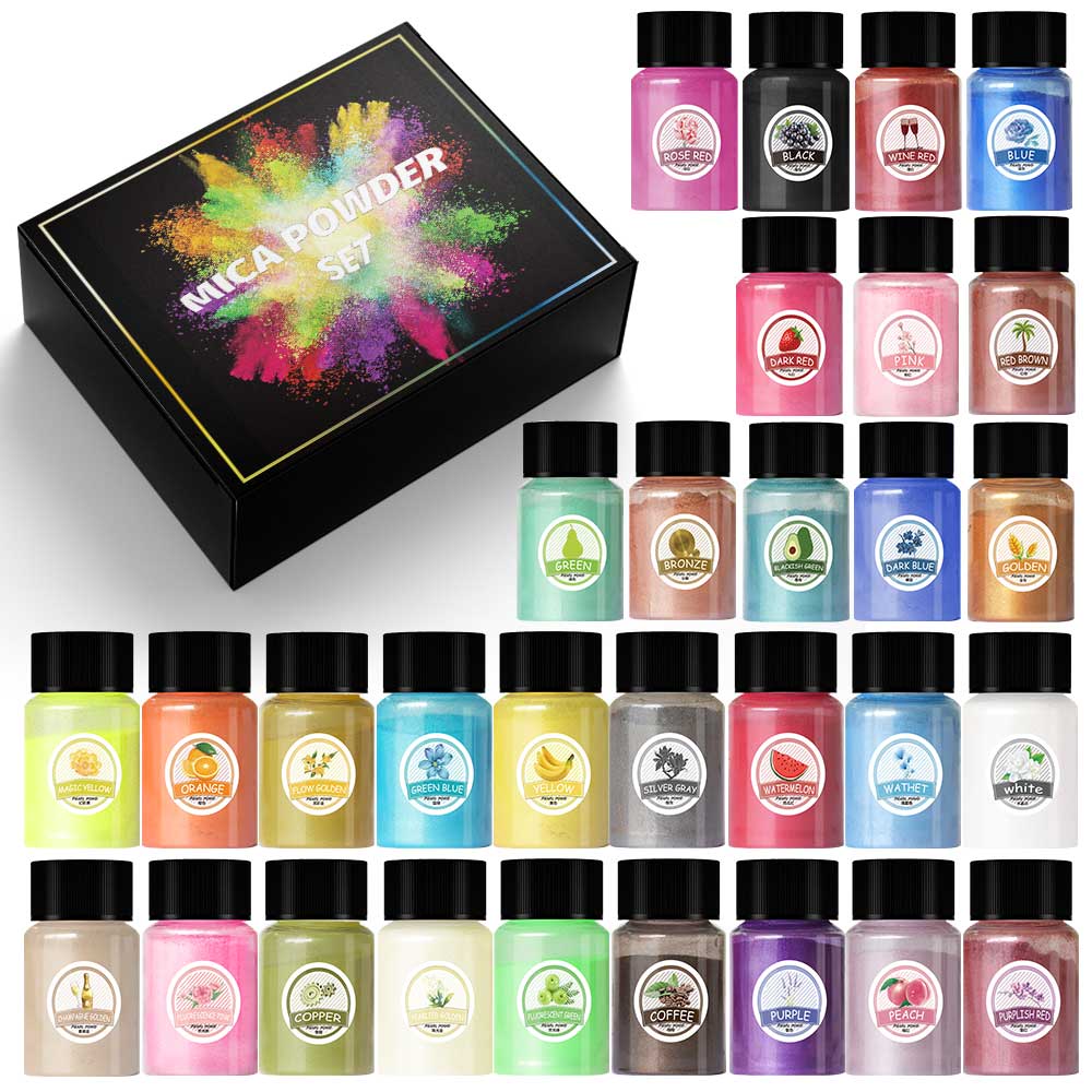 Resin Pigment Powder - 10ml Pearl Powder Epoxy Resin Pigment