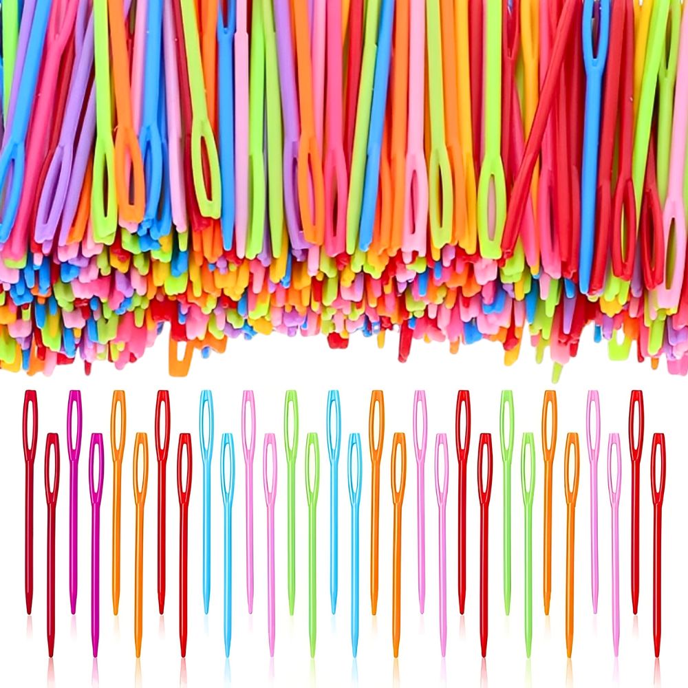 Art Craft Yarn - 50/150pcs 7cm Random Blunt Tip Sewing