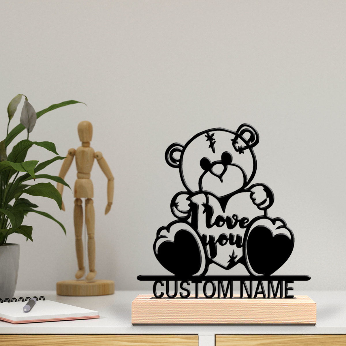 Art Y Craft - 1pc Fashion love toy Custom Name