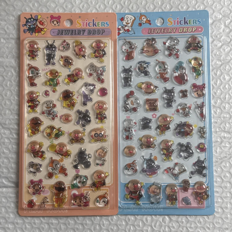 Artwork Craft - Kawaii Anpanman 3D Relief Sticker Creativity
