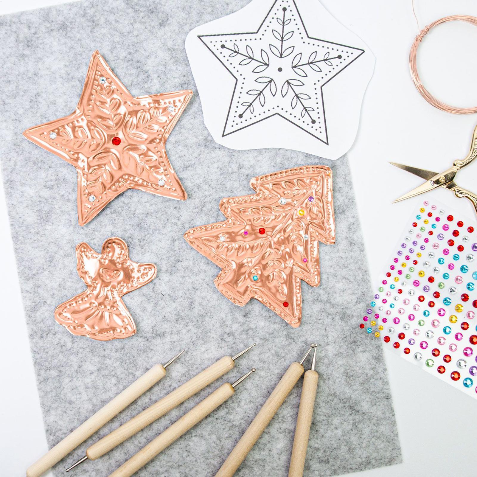 Embossing Foil 8 Pieces Alumin - đánh giá và giá Art Craft For Christmas