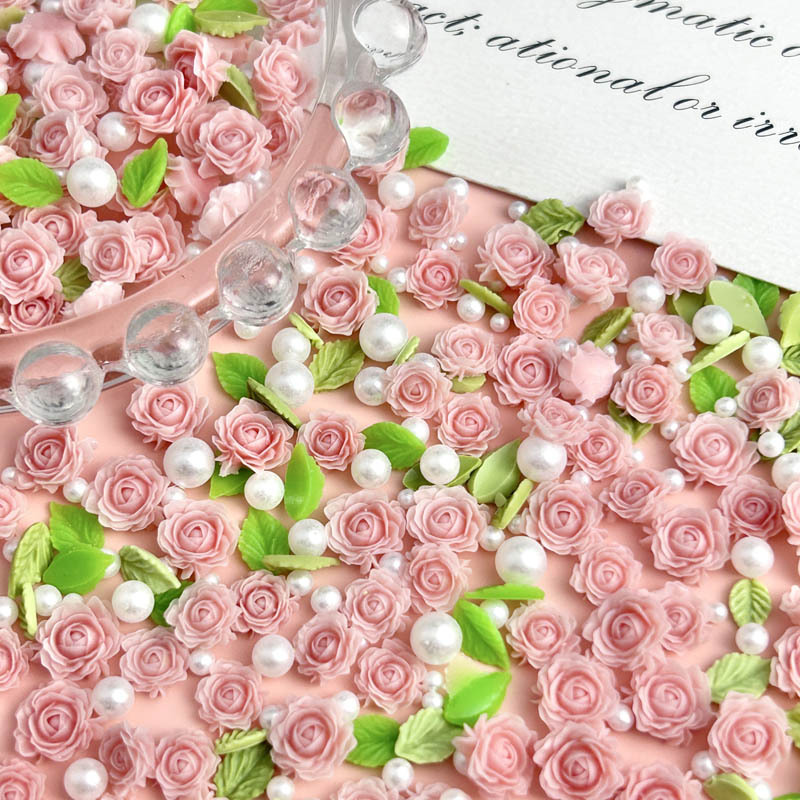 50pcs Random Mixed Resin Flowe - đánh giá và giá Art Craft Rose