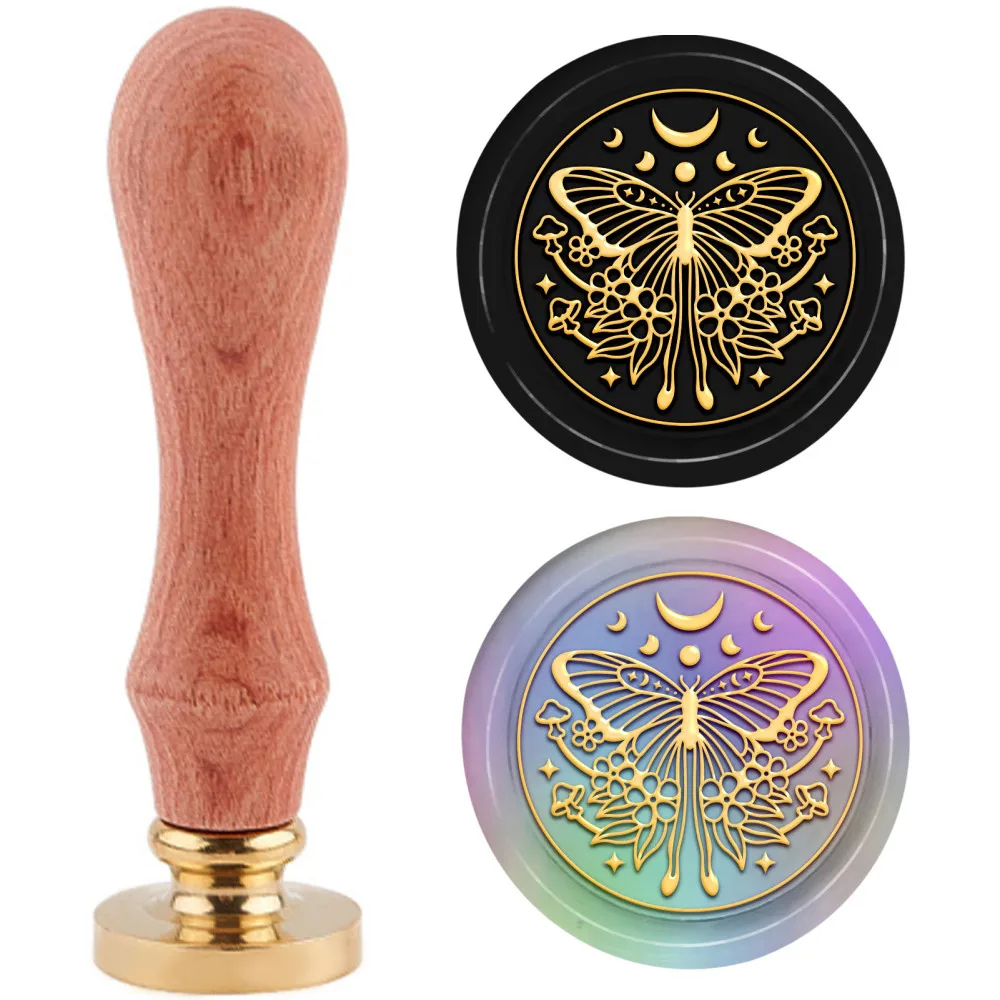 1PC Butterfly Wax Seal Stamp K - đánh giá và giá Batik Wax Kit