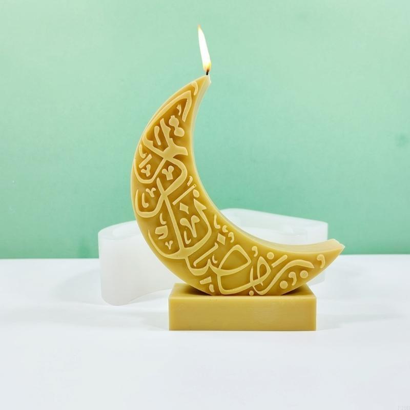 F19B Eid Khuôn nến hình mặt tr - đánh giá và giá Art Craft Description