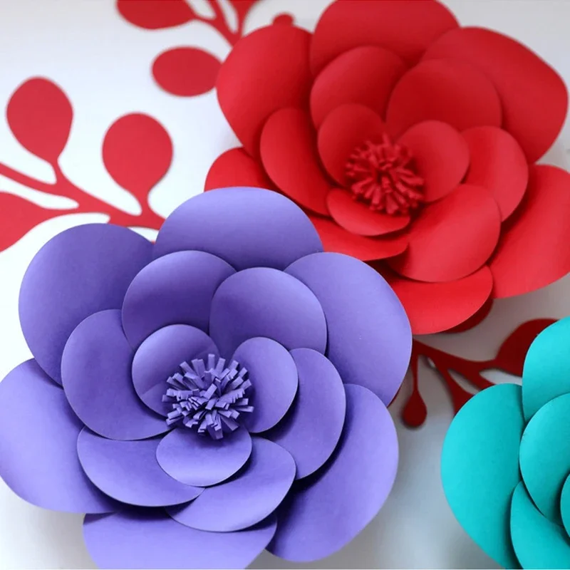 DIY Artificial Large Paper Ros - đánh giá và giá Art And Craft For Nursery