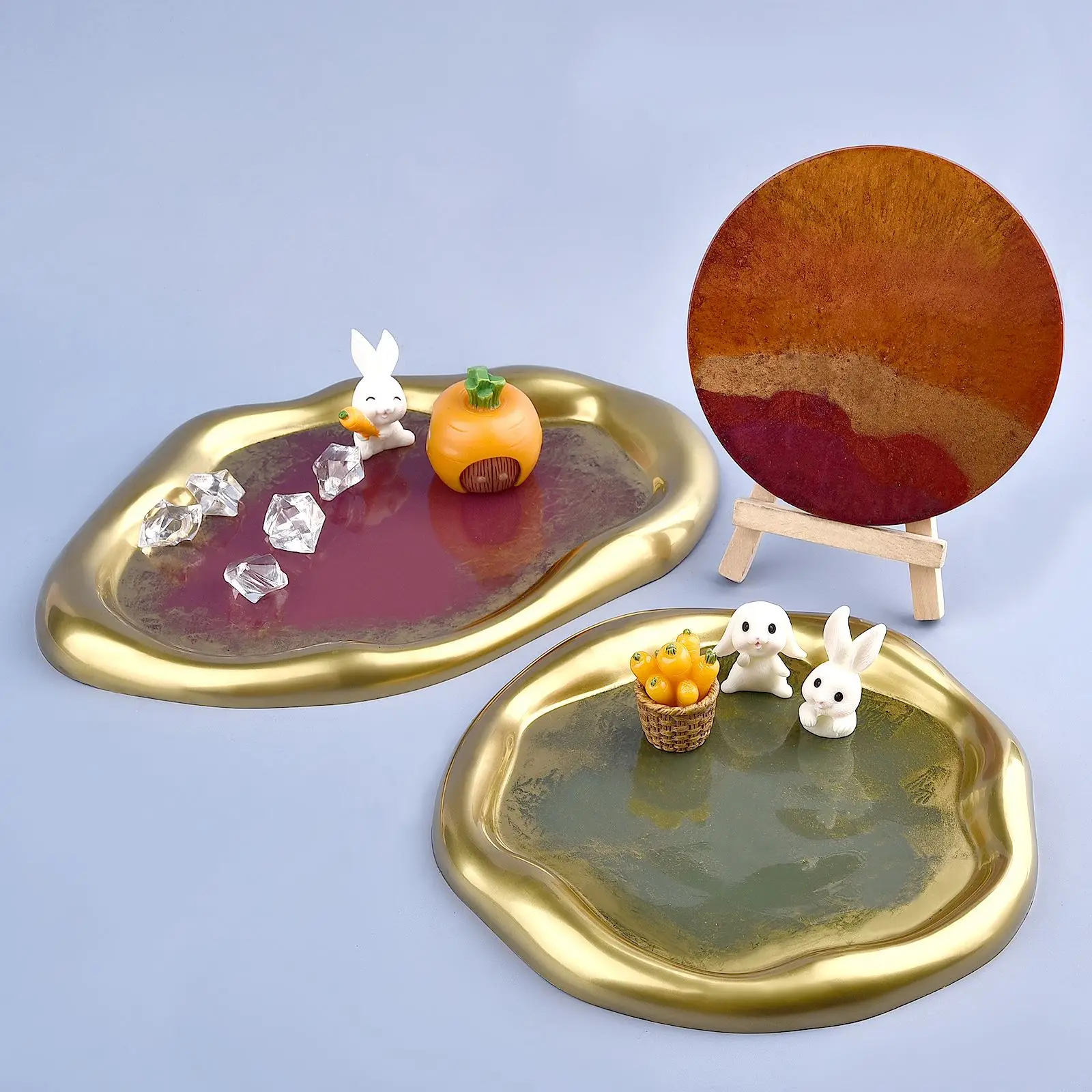 50g/Bottle Metallic Glitter Po - đánh giá và giá Resin Pigment Powder