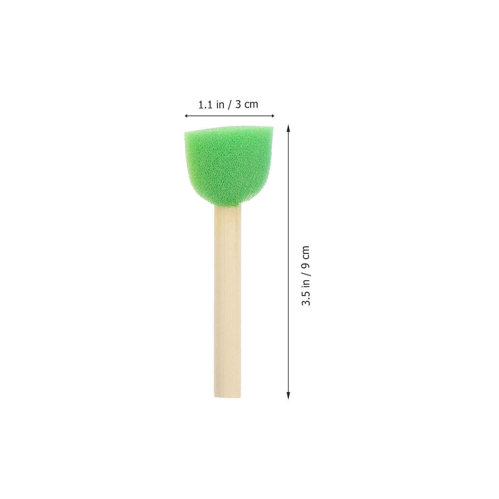 25Pcs Sponge Brush Set Colorfu - đánh giá và giá Art And Craft For Nursery