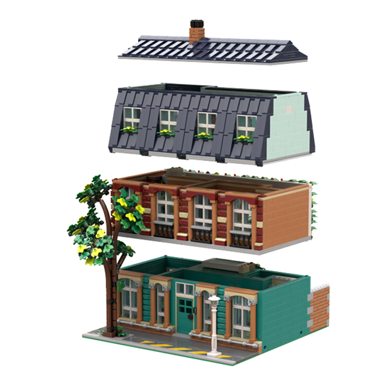 3332pcs MOC Modular Buildings  - đánh giá và giá Art Craft Ideas For School