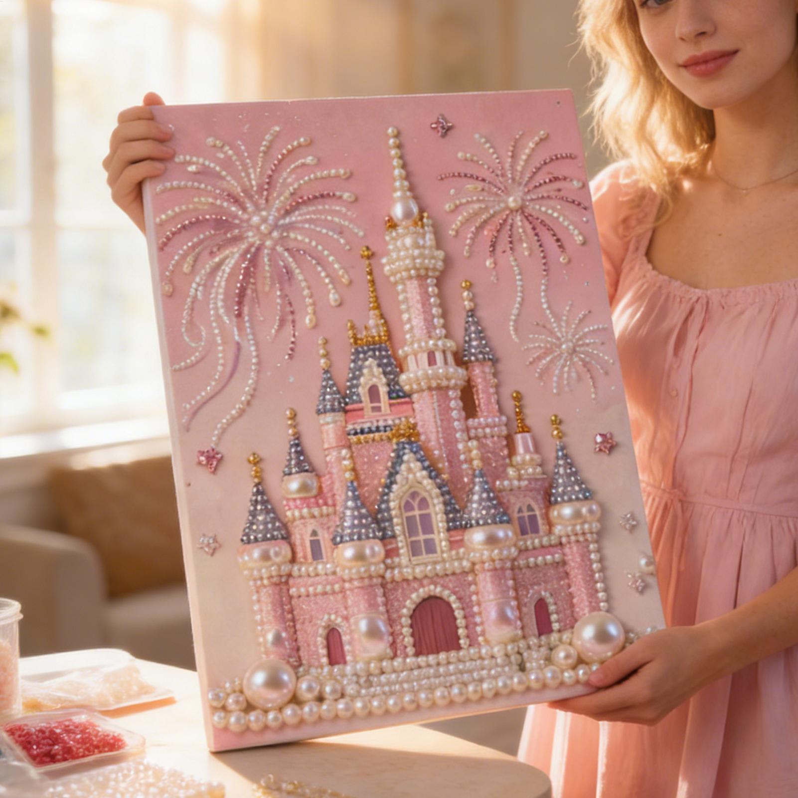 DIY Pearl Painting Kit Beaded  - đánh giá và giá Art Craft Holiday
