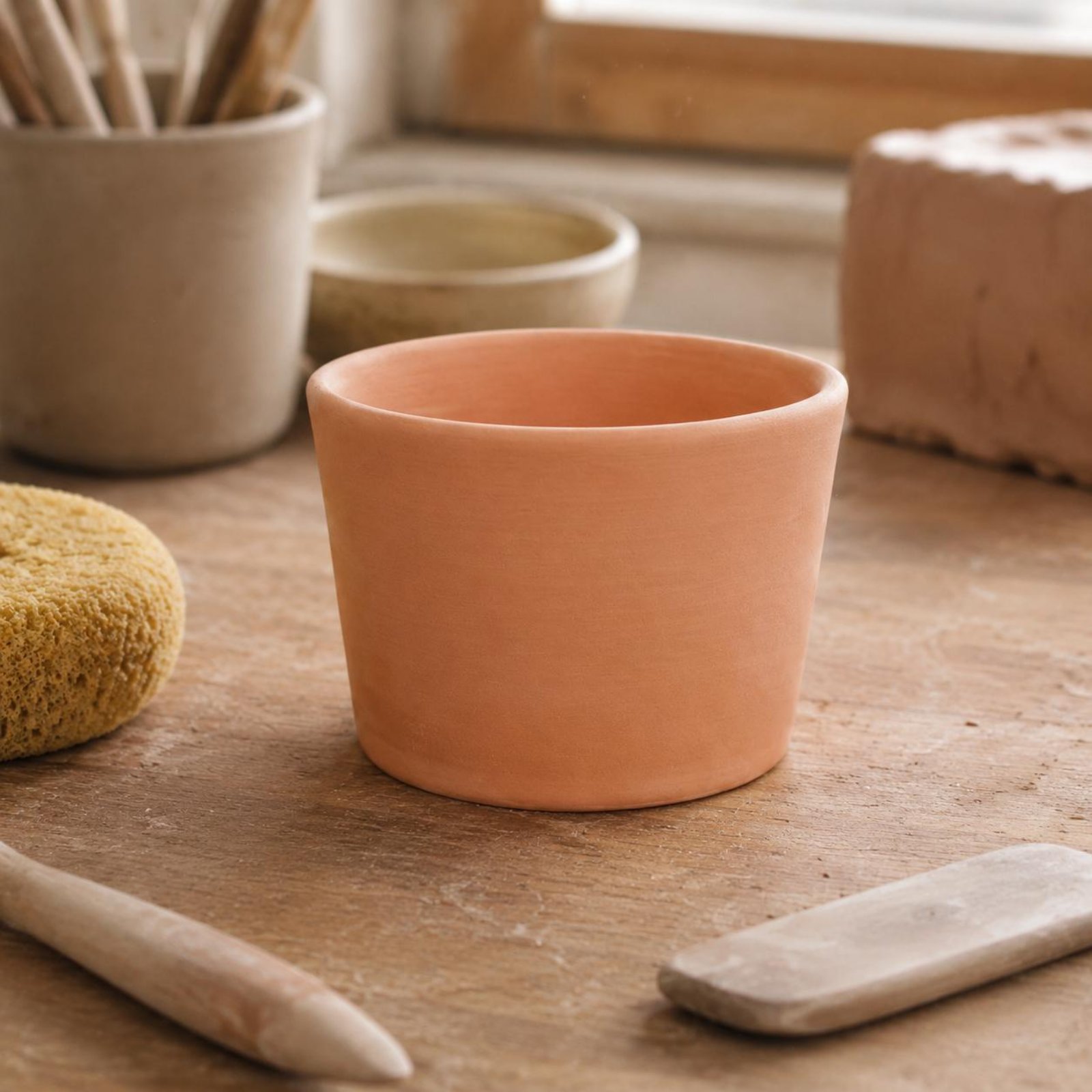 Bisque Pottery Cup Gift Idea U - đánh giá và giá Art Craft Class