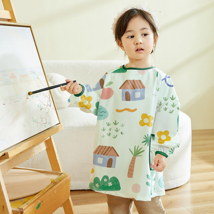 Children Waterproof Art Cover  - đánh giá và giá Art Craft Class