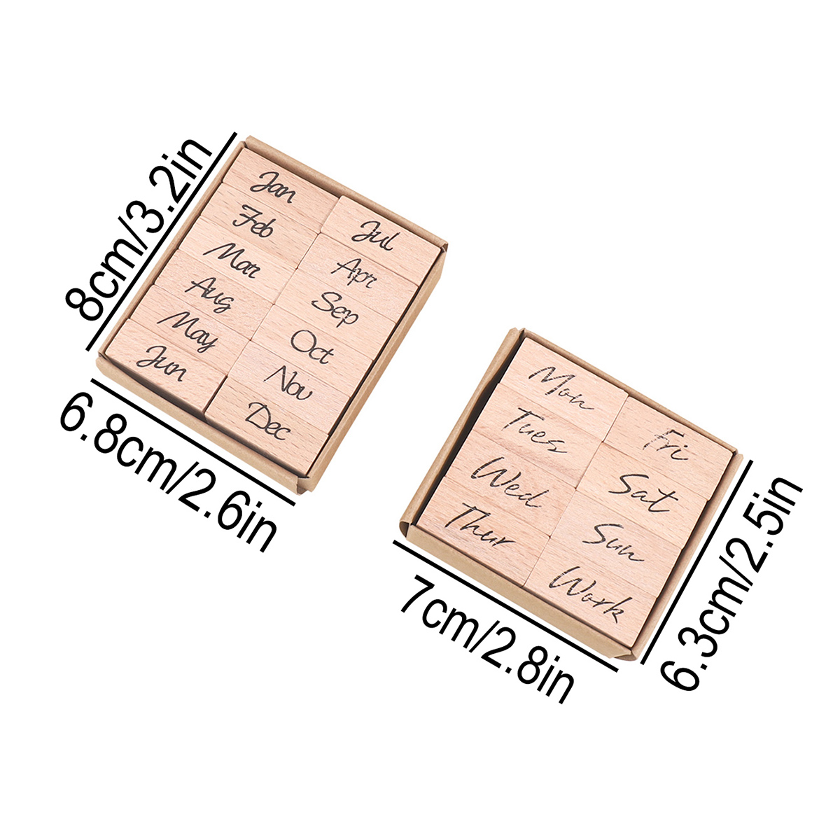Wooden Rubber Stamp Set for Mo - đánh giá và giá Art And Craft Numbers