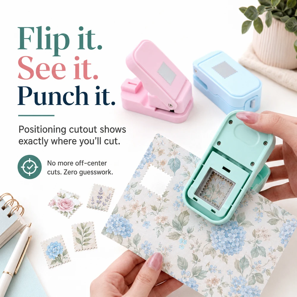 Postage Stamp Edge Paper Punch - đánh giá và giá Artwork Craft