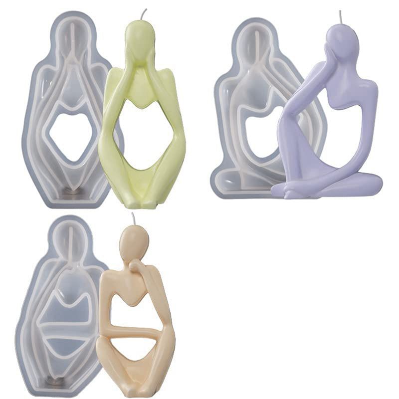 AA73 3 PCS Art Thinker Silicon - đánh giá và giá Art Craft Description
