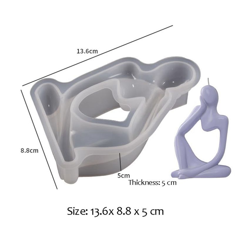 AA73 3 PCS Art Thinker Silicon - đánh giá và giá Art Craft Description