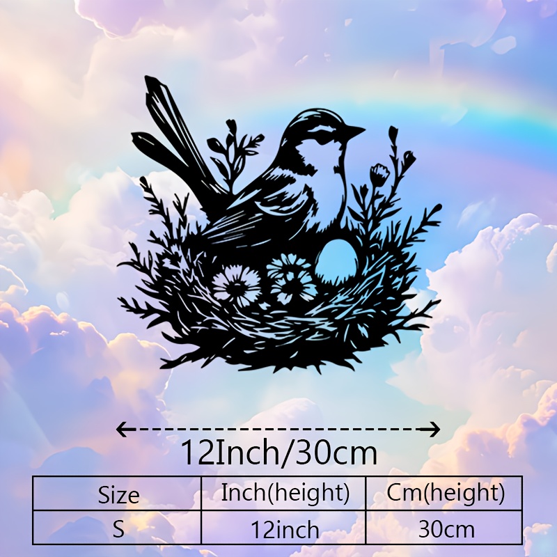 CIFBUY Metal Wall Art Bird Nes - đánh giá và giá Art And Craft For Nursery