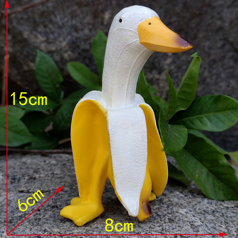 Banana Duck Creative Garden De - đánh giá và giá Art Craft Duck