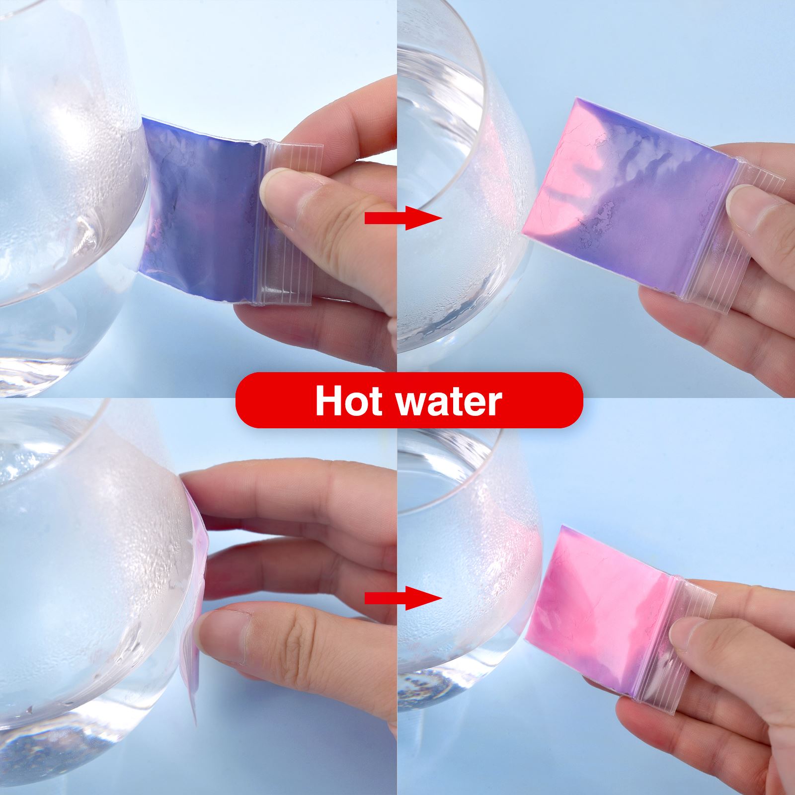 10 Colors Temperature Color Ch - đánh giá và giá Resin Pigment Powder