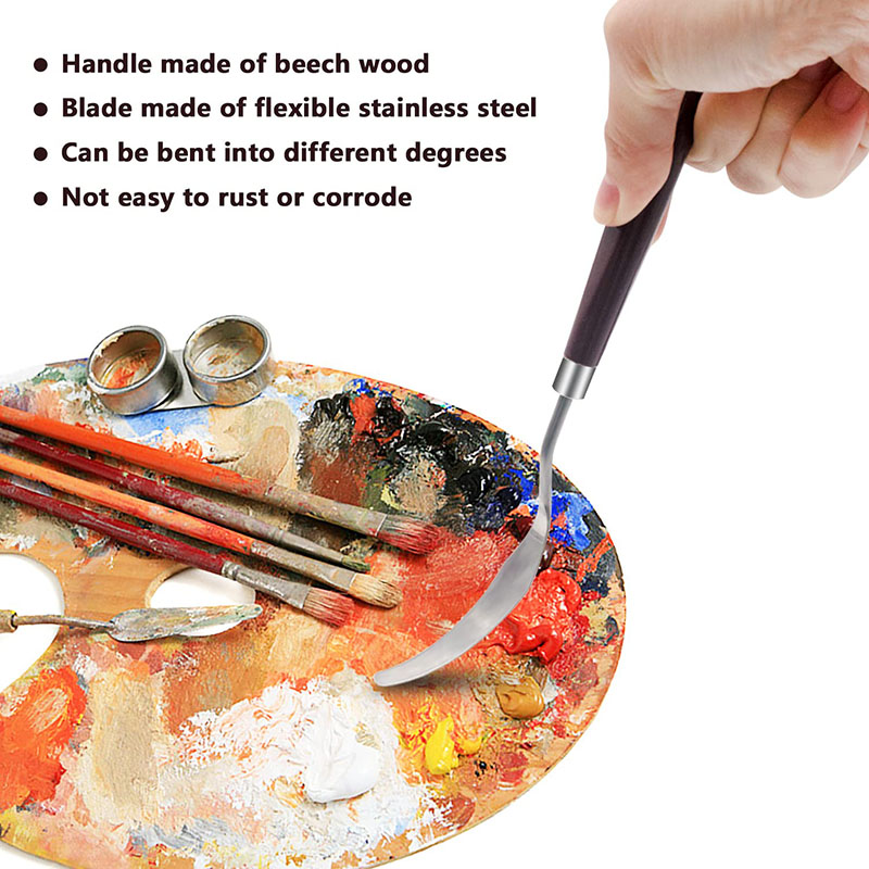 11Pcs Painting Knives Set Stai - đánh giá và giá Painting Knife Palette