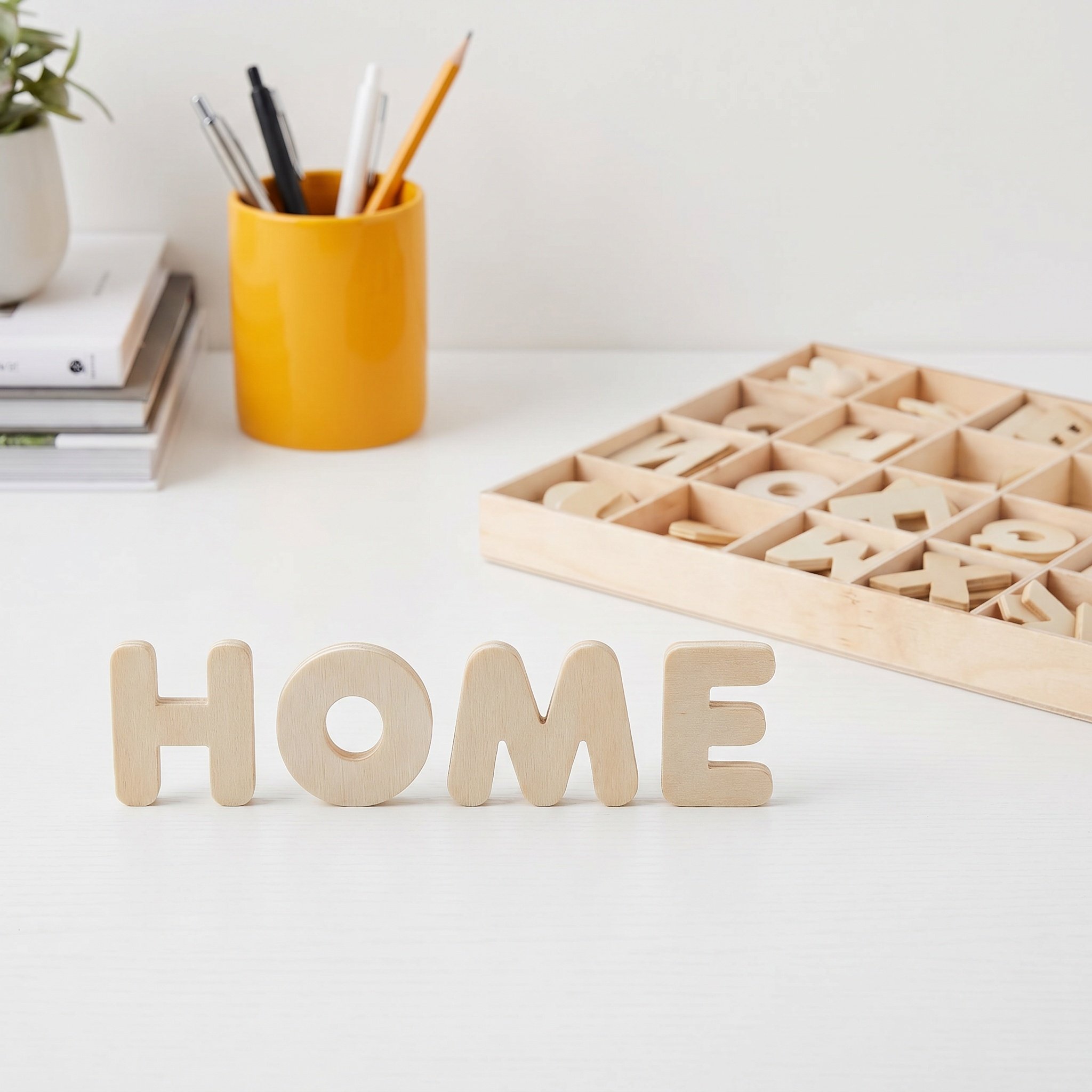 1Set Wooden Alphabet Letters U - đánh giá và giá Art And Craft For Nursery
