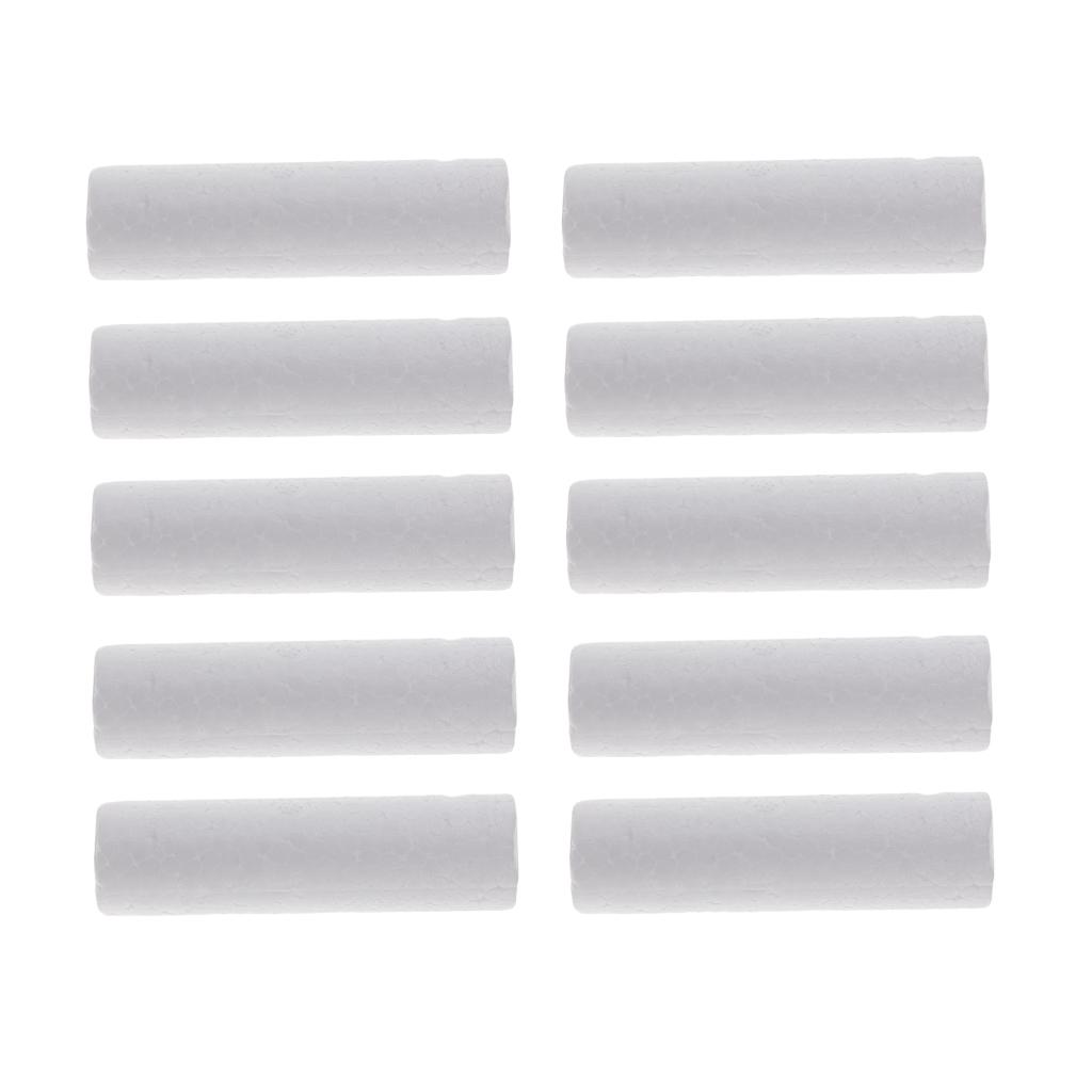10 Pieces Blank White Cylinder - đánh giá và giá Art Craft For Christmas