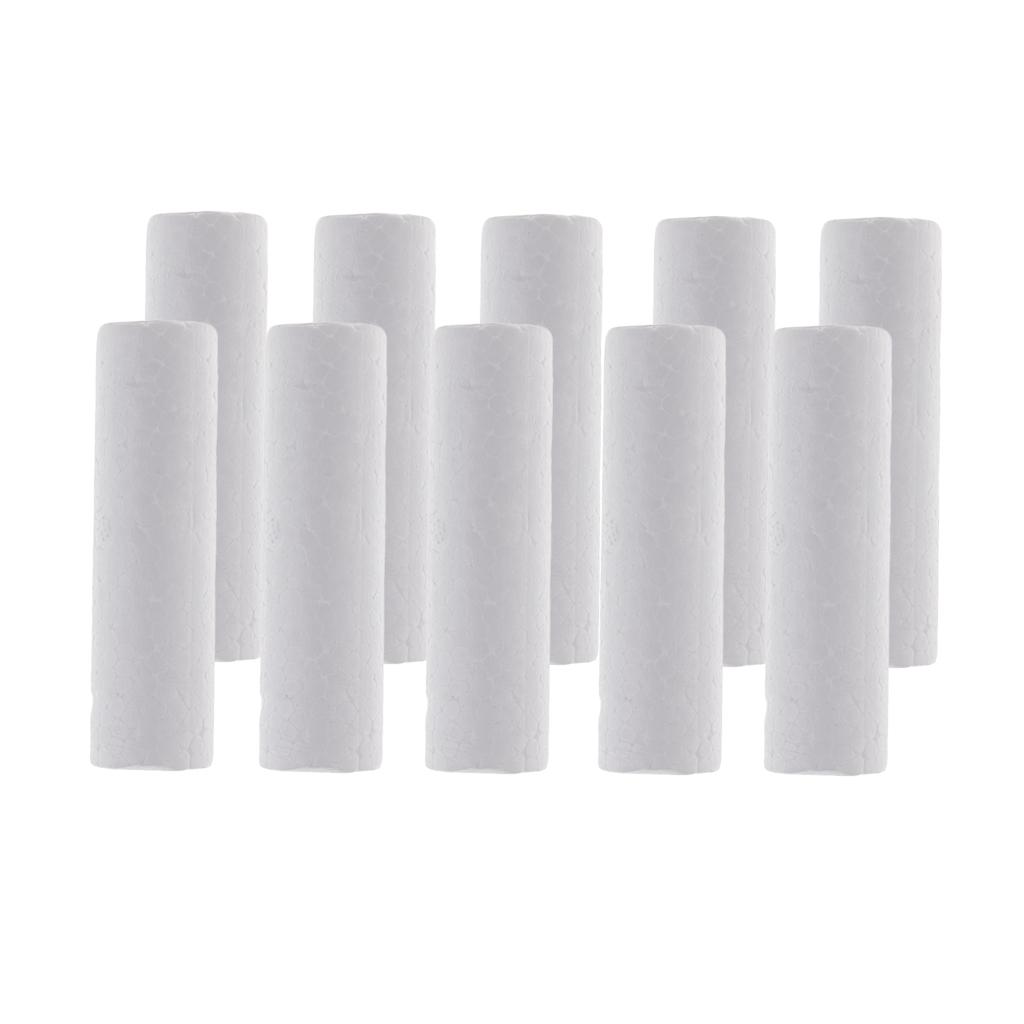 10 Pieces Blank White Cylinder - đánh giá và giá Art Craft For Christmas
