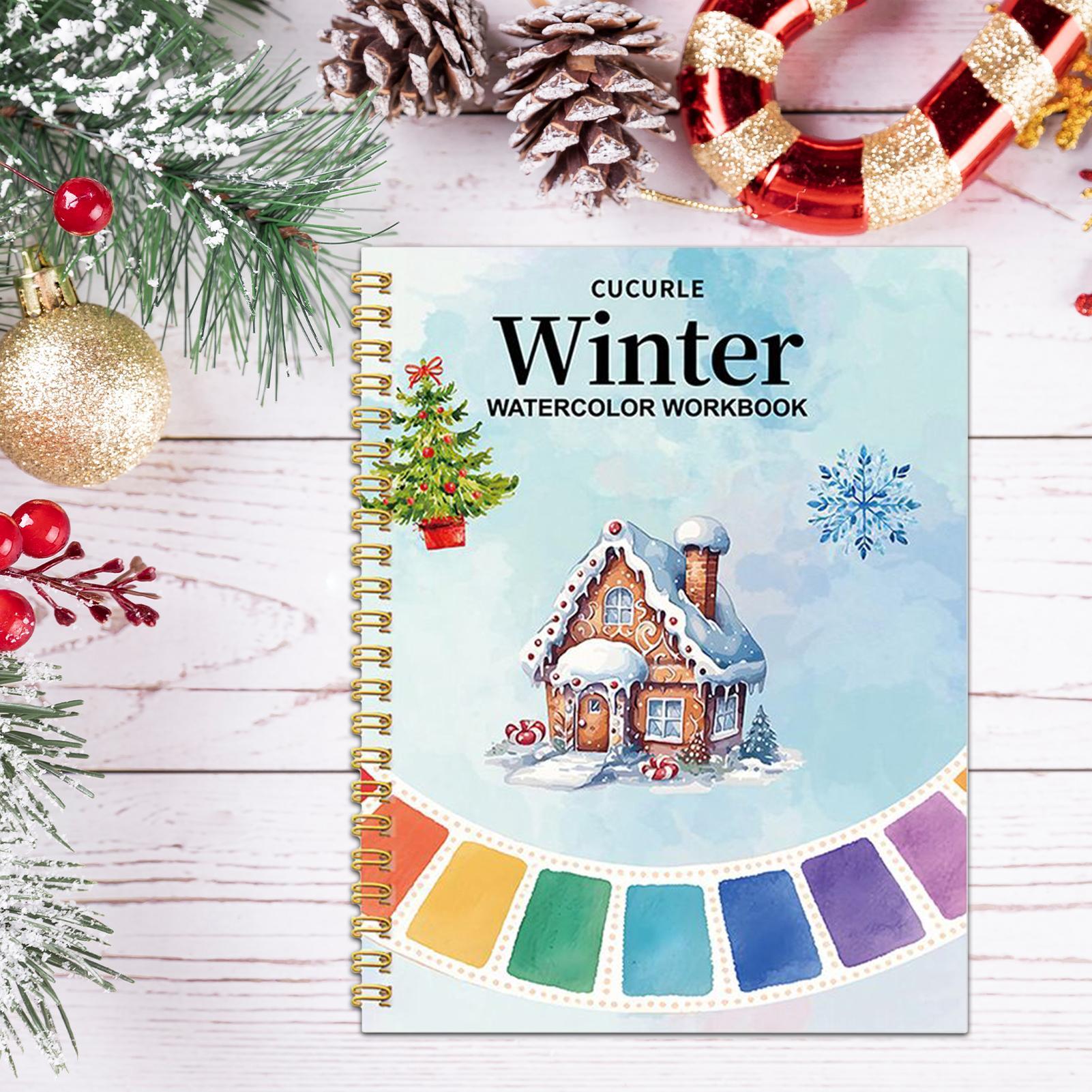 Beginner Watercolor Workbook C - đánh giá và giá Art Craft For Christmas