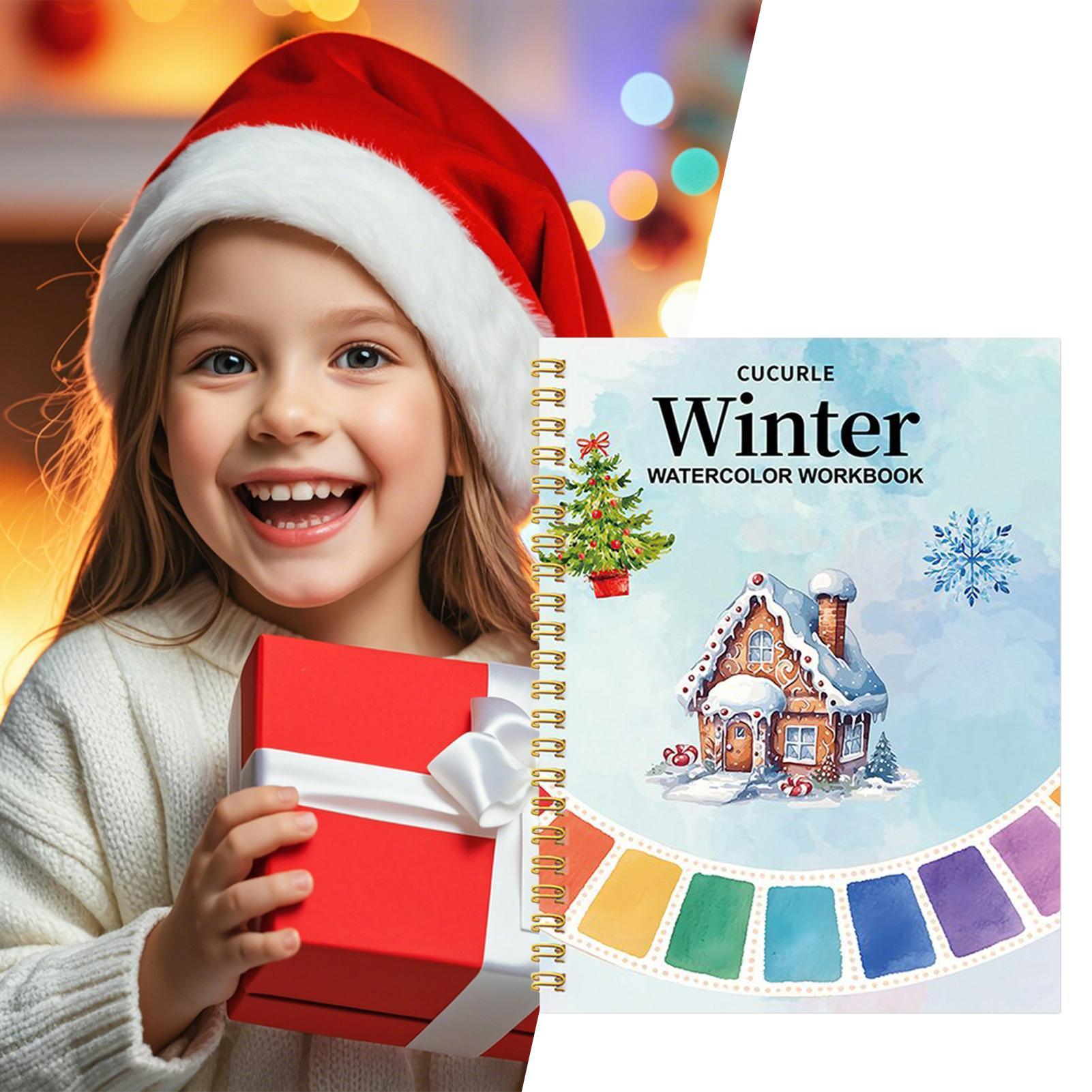 Beginner Watercolor Workbook C - đánh giá và giá Art Craft For Christmas