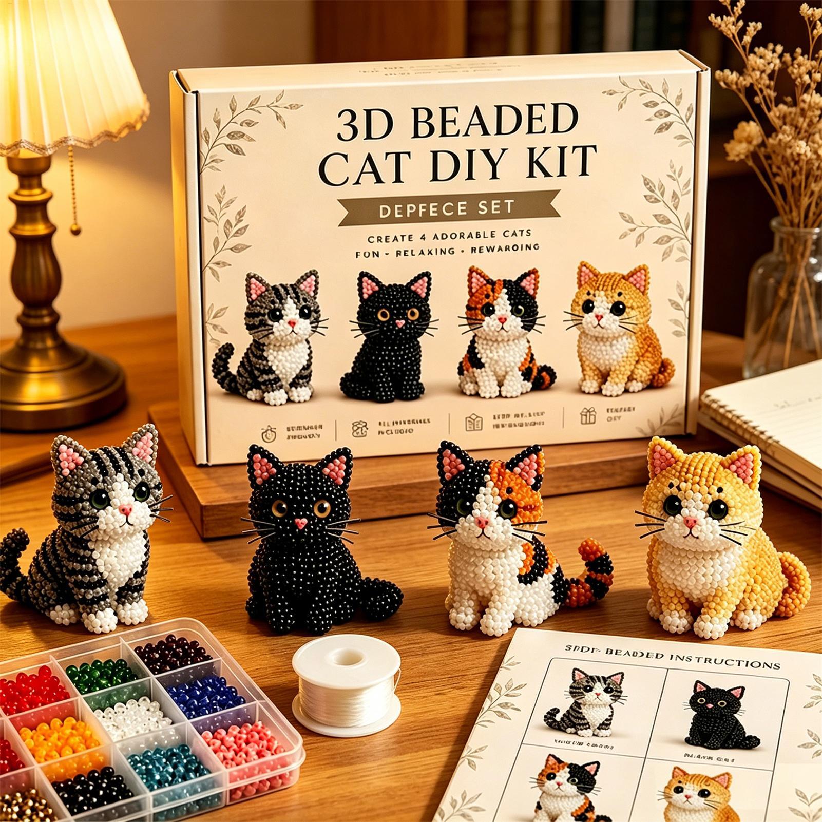 DIY Animal Beading Kit Cute 3D - đánh giá và giá Art Craft Holiday