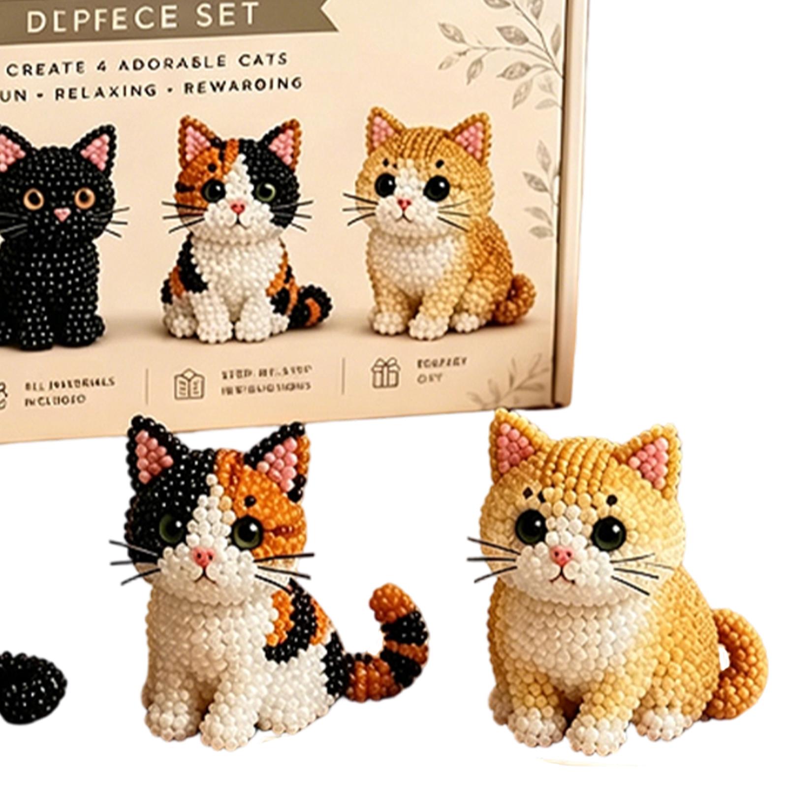 DIY Animal Beading Kit Cute 3D - đánh giá và giá Art Craft Holiday