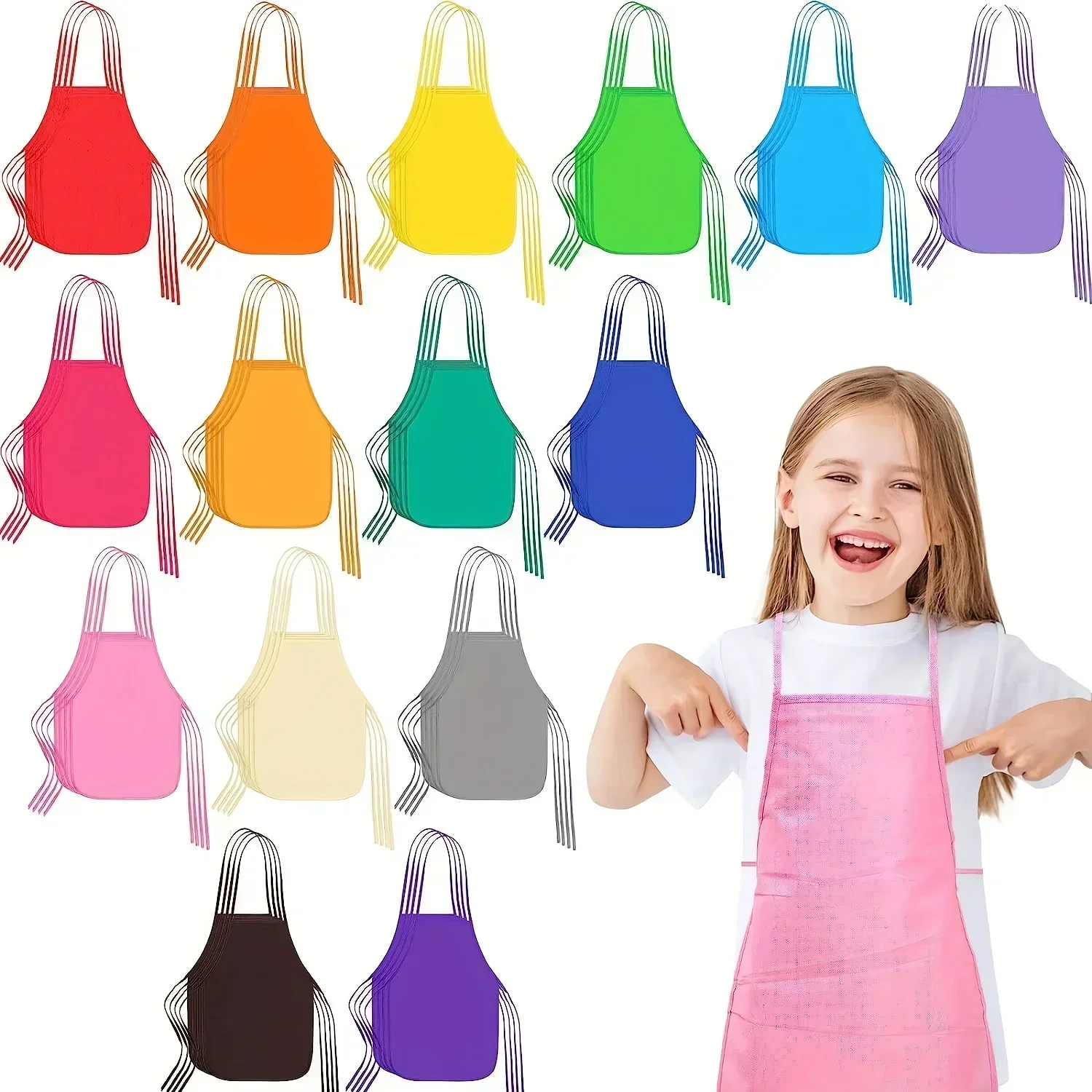 30pcs Kids Non-woven Fabric Ap - đánh giá và giá Art Craft Class