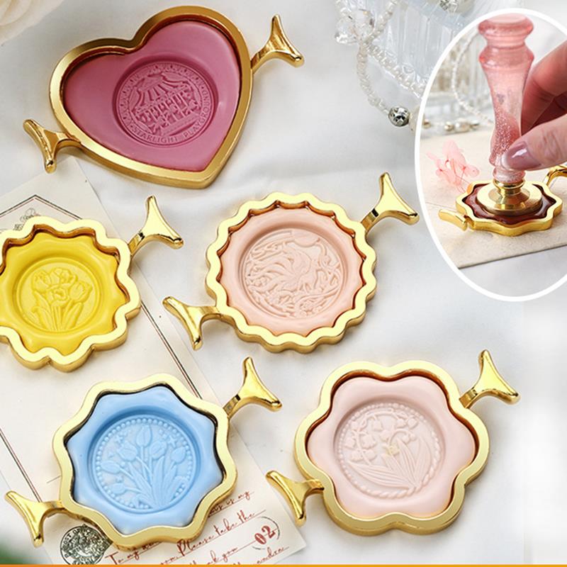 Metal Wax Seal Stamp Moulds wi - đánh giá và giá Batik Wax Kit