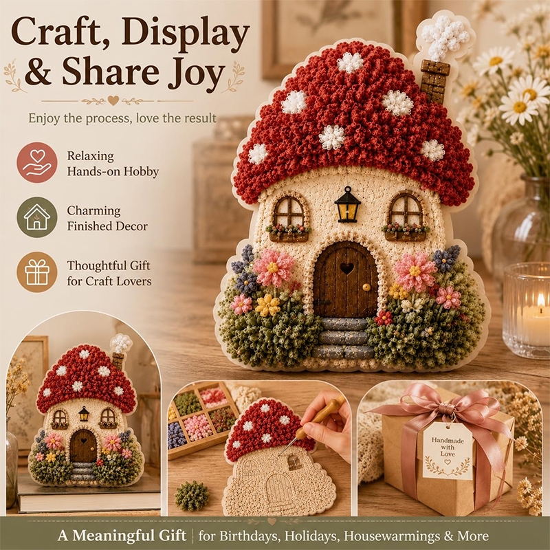 3D Fabric Poke Art Kit Whimsic - đánh giá và giá Art Craft Bakery
