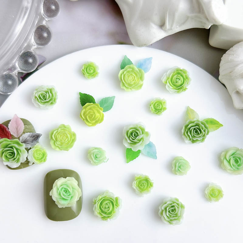 50pcs Random Mixed Resin Rose  - đánh giá và giá Art Craft Rose