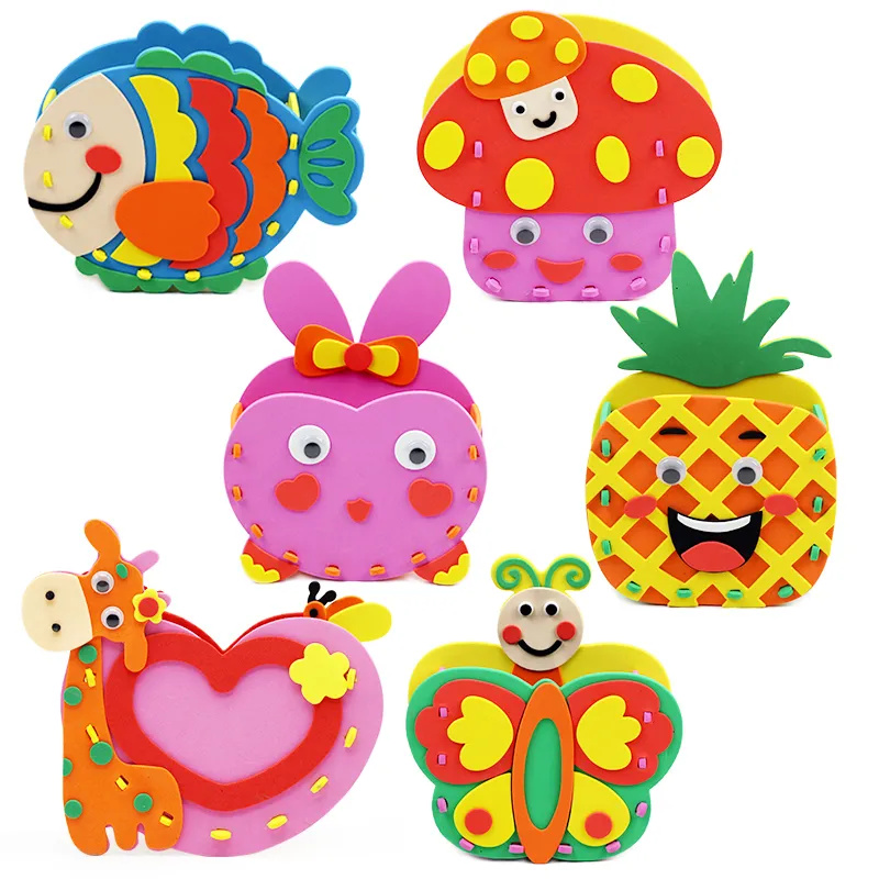 2pcs DIY Cartoon Pen Container - đánh giá và giá Art Craft For Kindergarten