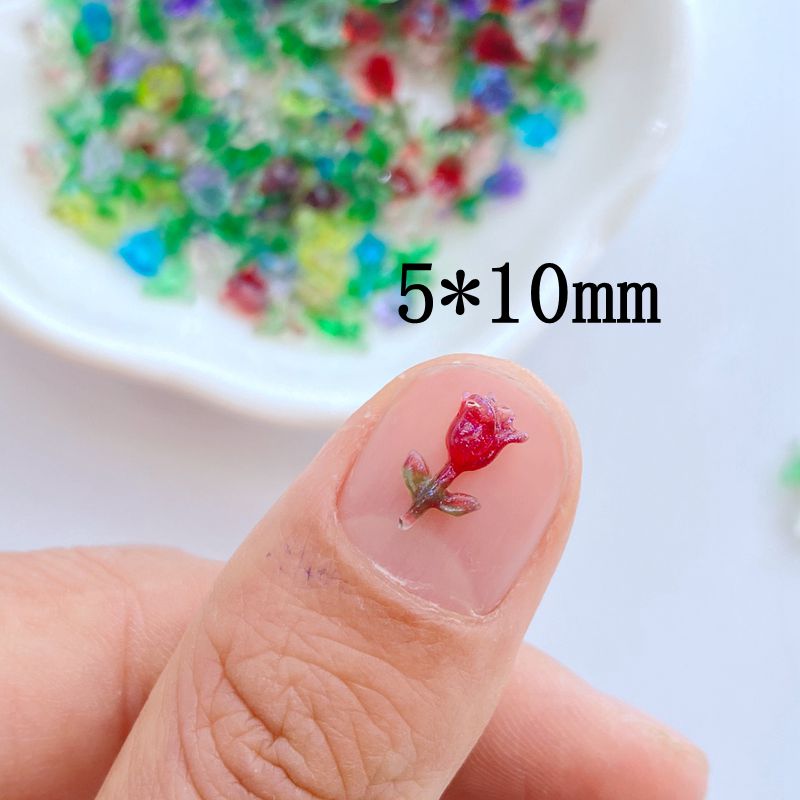 100pcs Resin Glitter Mini Cute - đánh giá và giá Art Craft Rose