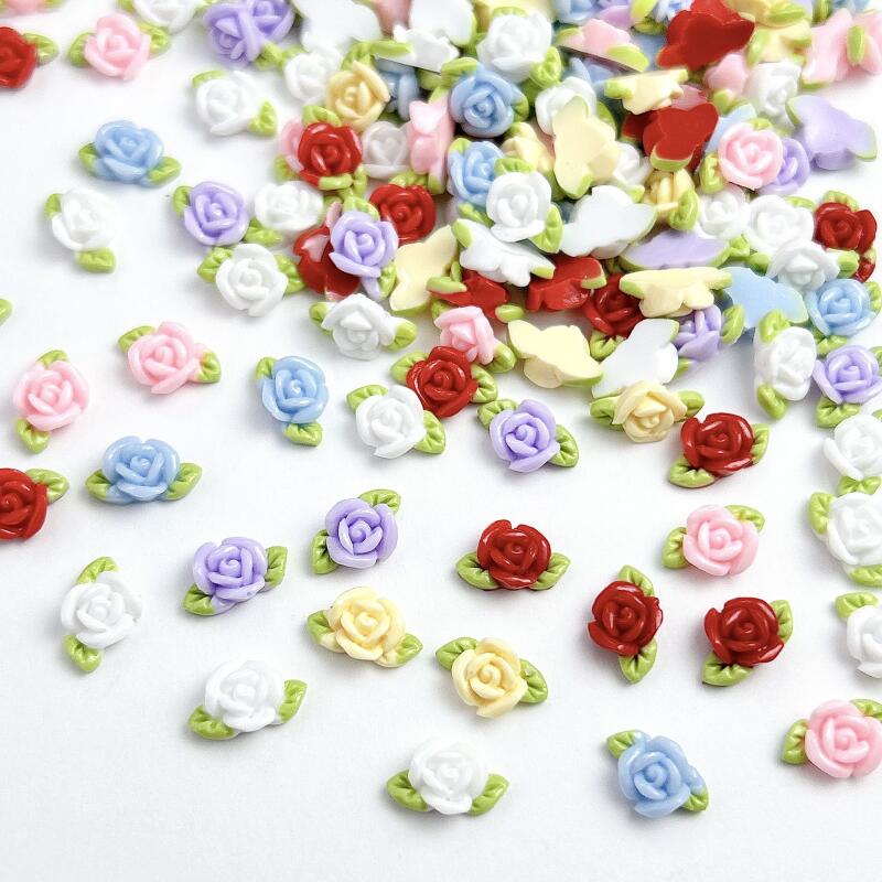 30PCS Resin Rose Nail Art Deco - đánh giá và giá Art Craft Rose
