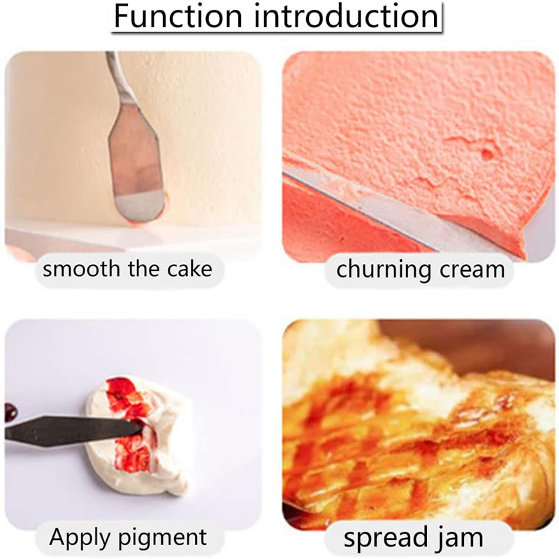 5Pcs Cake Cream Spatula Set St - đánh giá và giá Painting Knife Palette