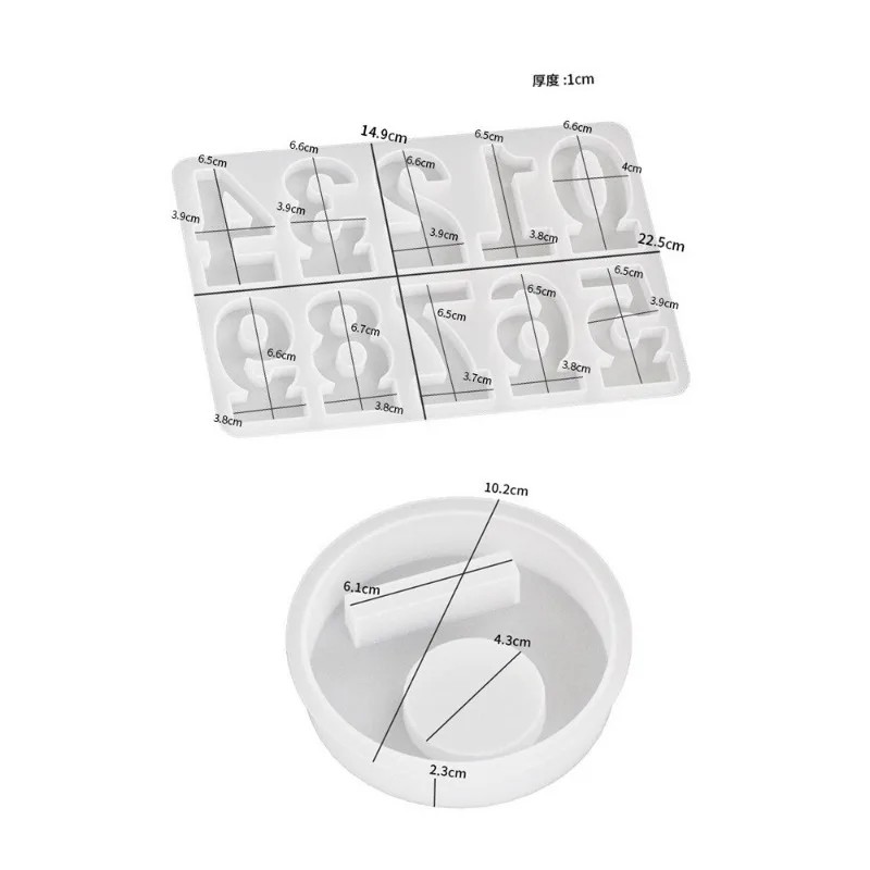 2pc Birthday Cake Silicones Mo - đánh giá và giá Art And Craft Numbers