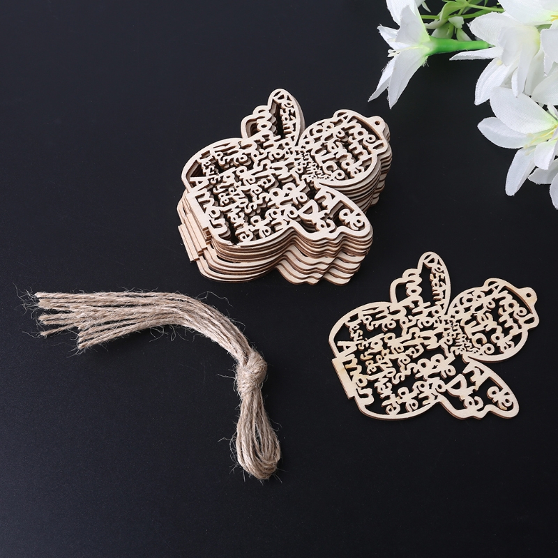 12 Cái/gói Gỗ Rỗng Ra Thiên Th - đánh giá và giá Art Craft Description