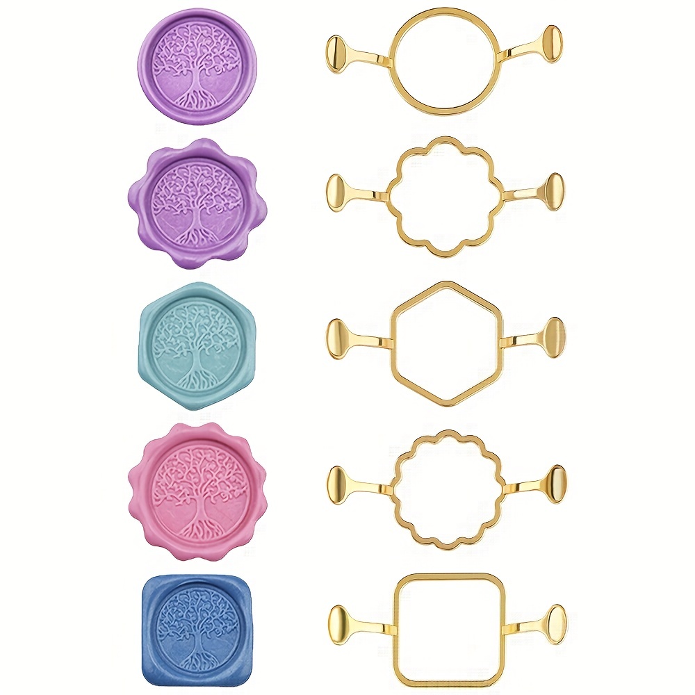 5-Pack Hexagon Square Metal Wa - đánh giá và giá Batik Wax Kit
