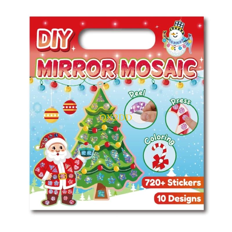 QX2D Giáng Sinh Giấy Dán Kính  - đánh giá và giá Art Craft Holiday