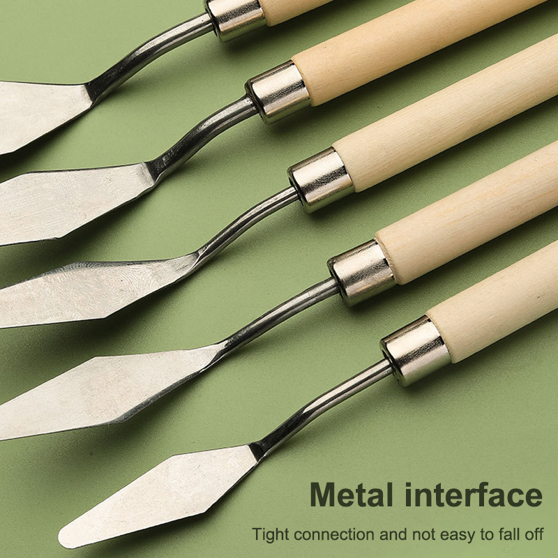 【Happy】7Pcs/Set Stainless Stee - đánh giá và giá Painting Knife Palette
