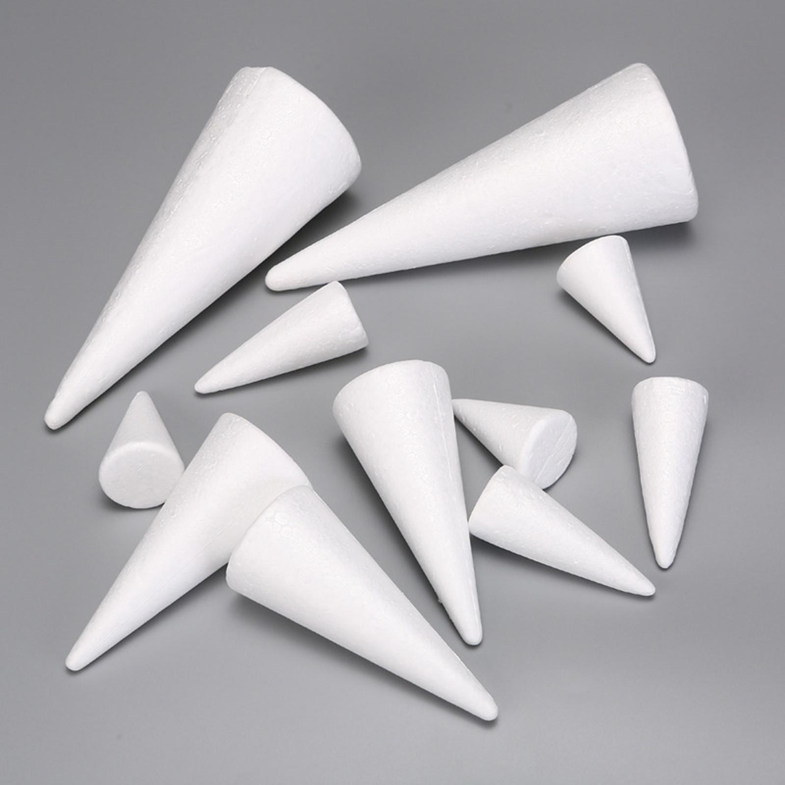 15Pcs Craft Foam Cones White P - đánh giá và giá Art Craft For Christmas