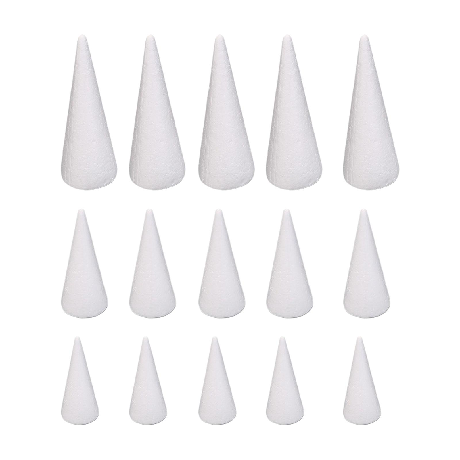 15Pcs Craft Foam Cones White P - đánh giá và giá Art Craft For Christmas