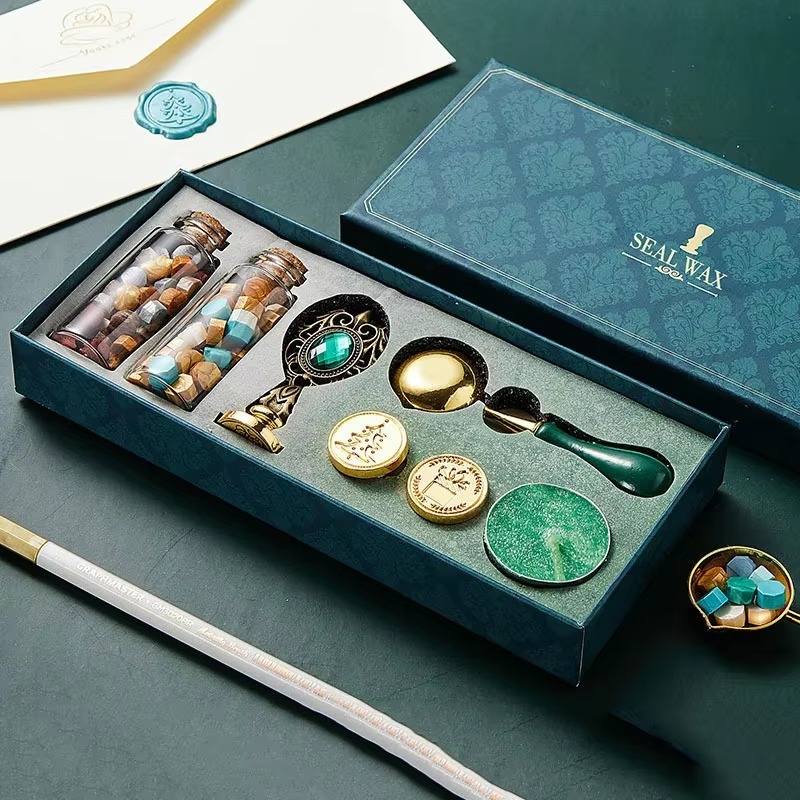 Wax Seal Stamp Set Vintage Kit - đánh giá và giá Batik Wax Kit