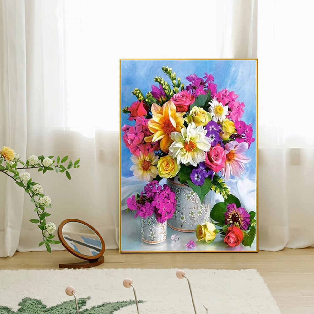 Full Diamond Mosaic Flower 5D  - đánh giá và giá Art Craft Rose
