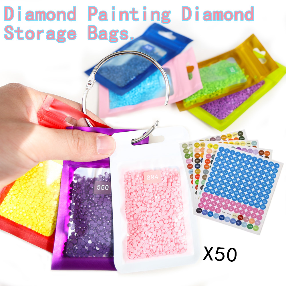 50pcs Diamond Painting Bead St - đánh giá và giá Art Craft Painting